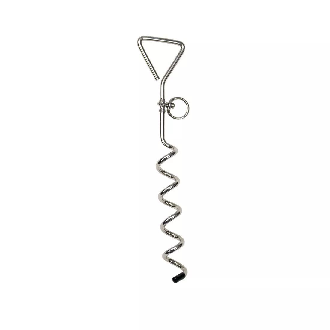 Coastal Pet Products Titan Dog Tie Down Spiral Stake for Hard Soil, 17-In