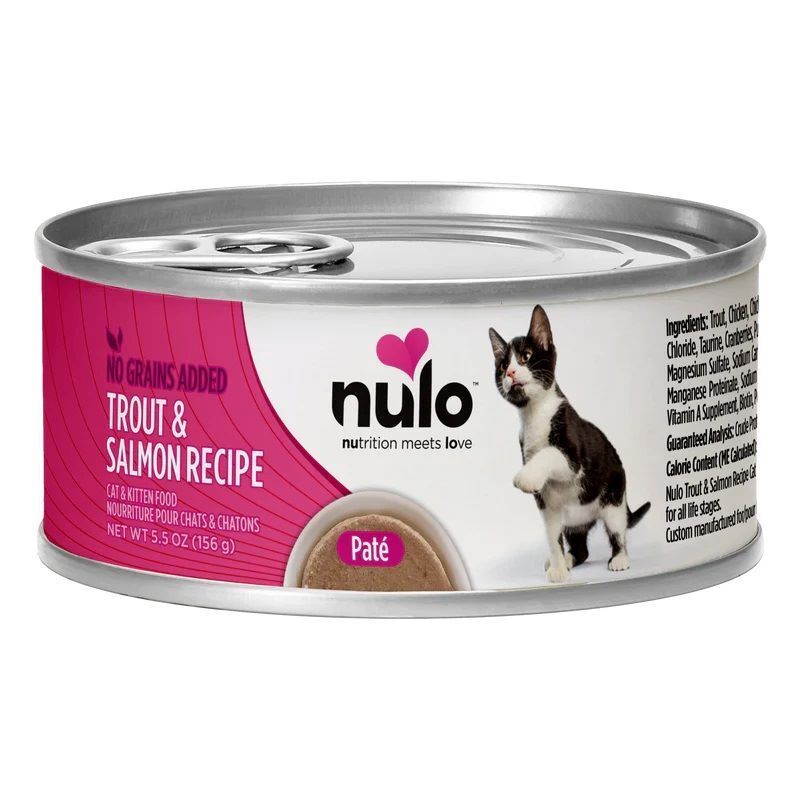 Nulo FreeStyle Trout & Salmon Recipe Cat Food, 5.5-Oz