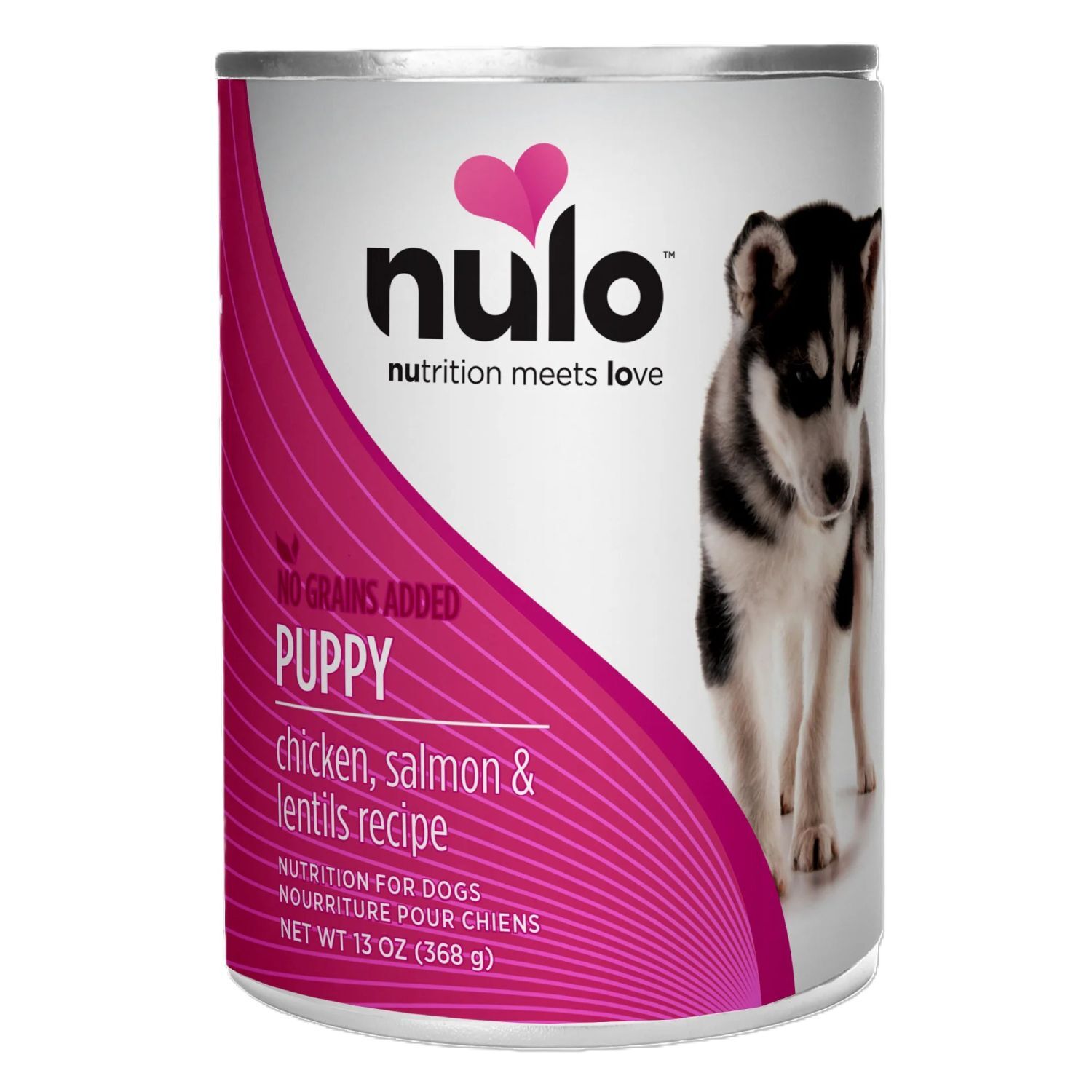 Nulo FreeStyle For Puppies Chicken, Salmon & Lentils Recipe Dog Food, 13-Oz