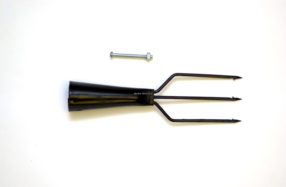 Eagle Claw 3 Prong Spear Head, 2-3/4-In x 1-1/2-In x 5-1/4-In