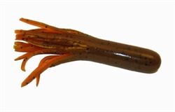 Dry Creek Outfitters Full Body Double-Dip Red Hot Craw Tube, 3 1/2-In, 7-Pk
