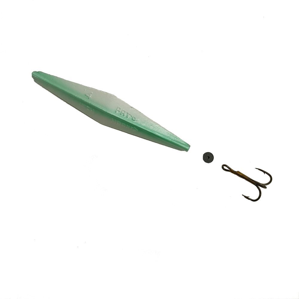 Buzzbomb Tackle Light Weight Buzz Bomb Green Pearl, 3-In
