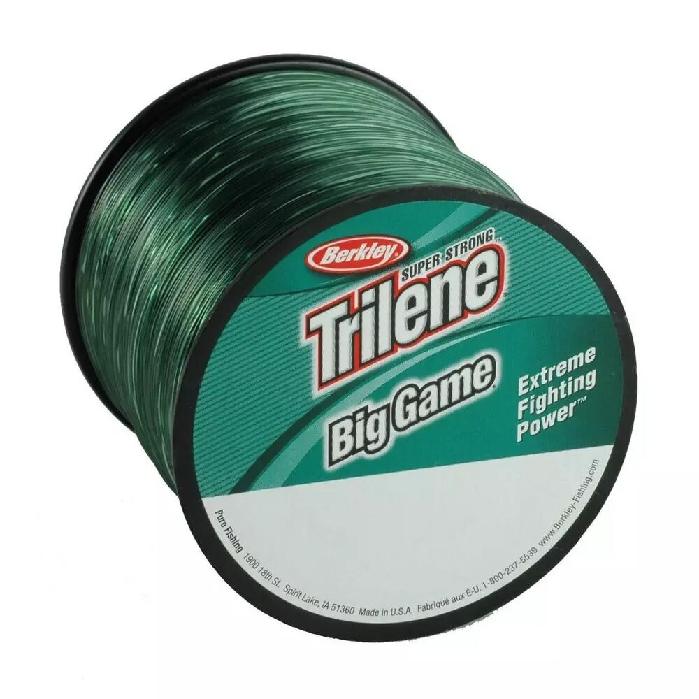 Berkley Trilene Big Game Green Monofilament Fishing Line, 275-Yd, 50-Lb