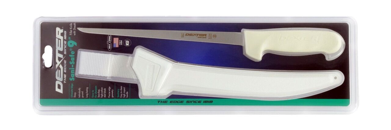 Dexter ANI-SAFE Fillet Knife with WS-1 Sheath, 8-In