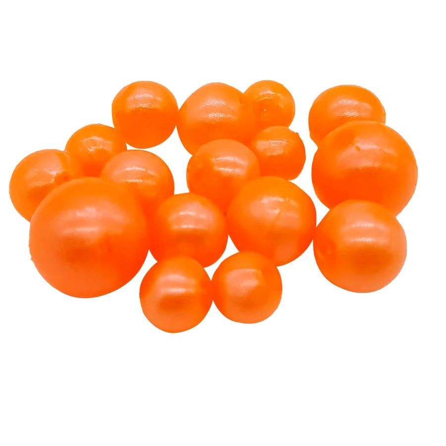BnR Tackle Soft Bead Creamsicle, 16mm, 10-Pk