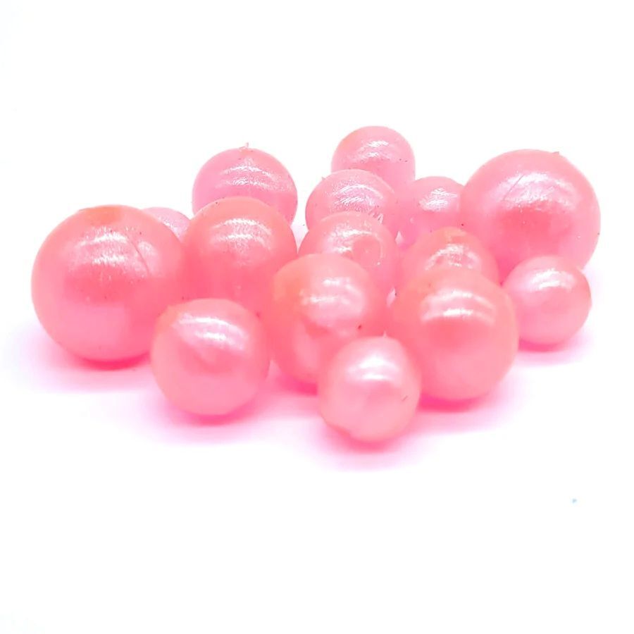 BnR Tackel Soft Bead Pearl Pink, 14mm, 10-Pk