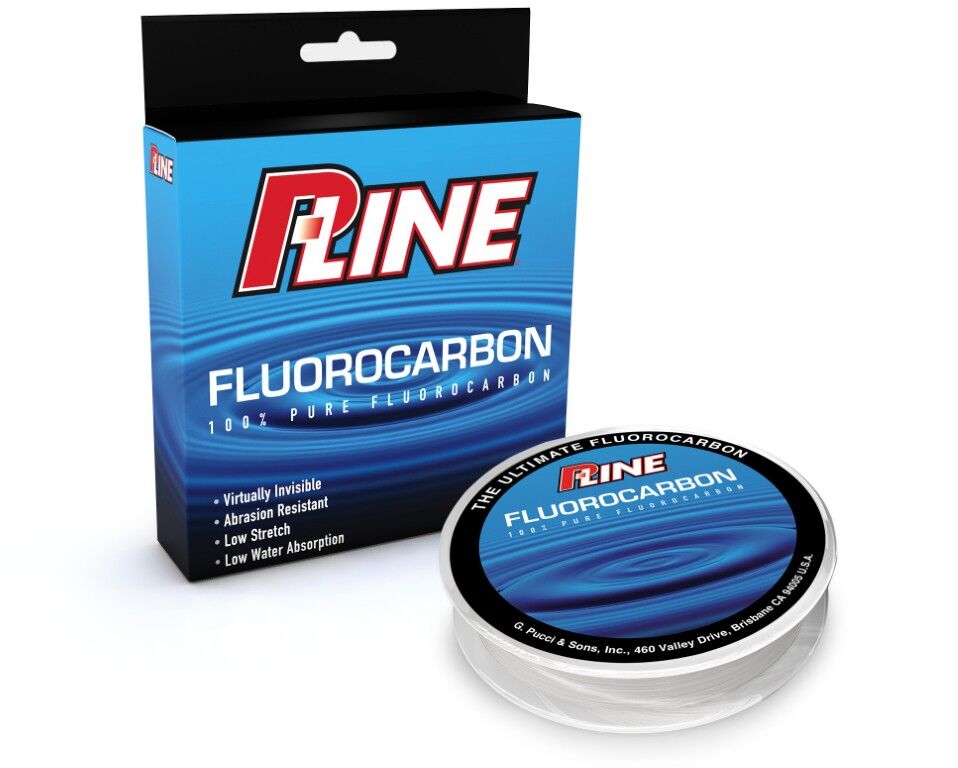 P-Line 100% Fluorocarbon Clear Fishing Line, 250-Yd, 20-Lb