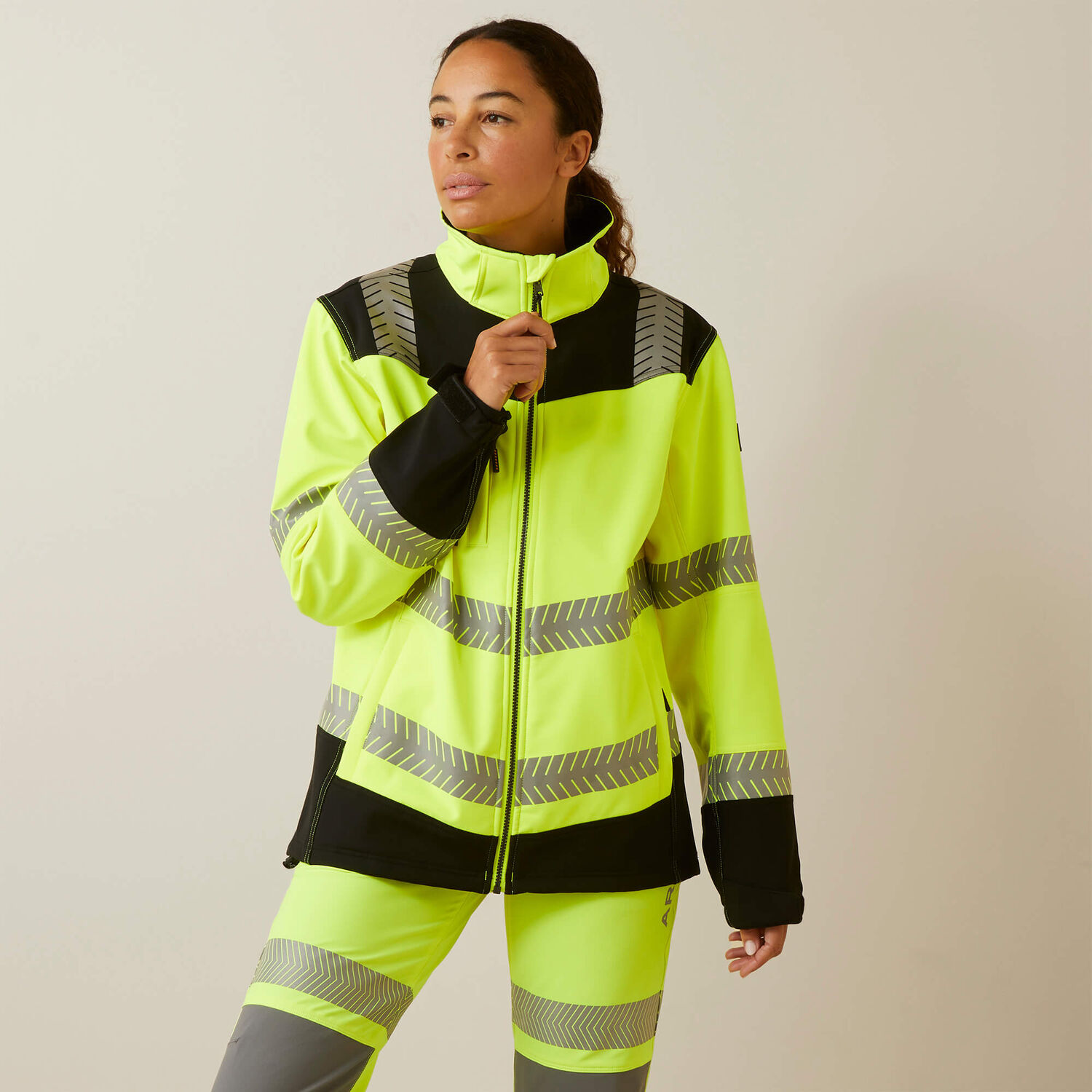 Ariat Women's Rebar Hi-Vis Softshell Jacket