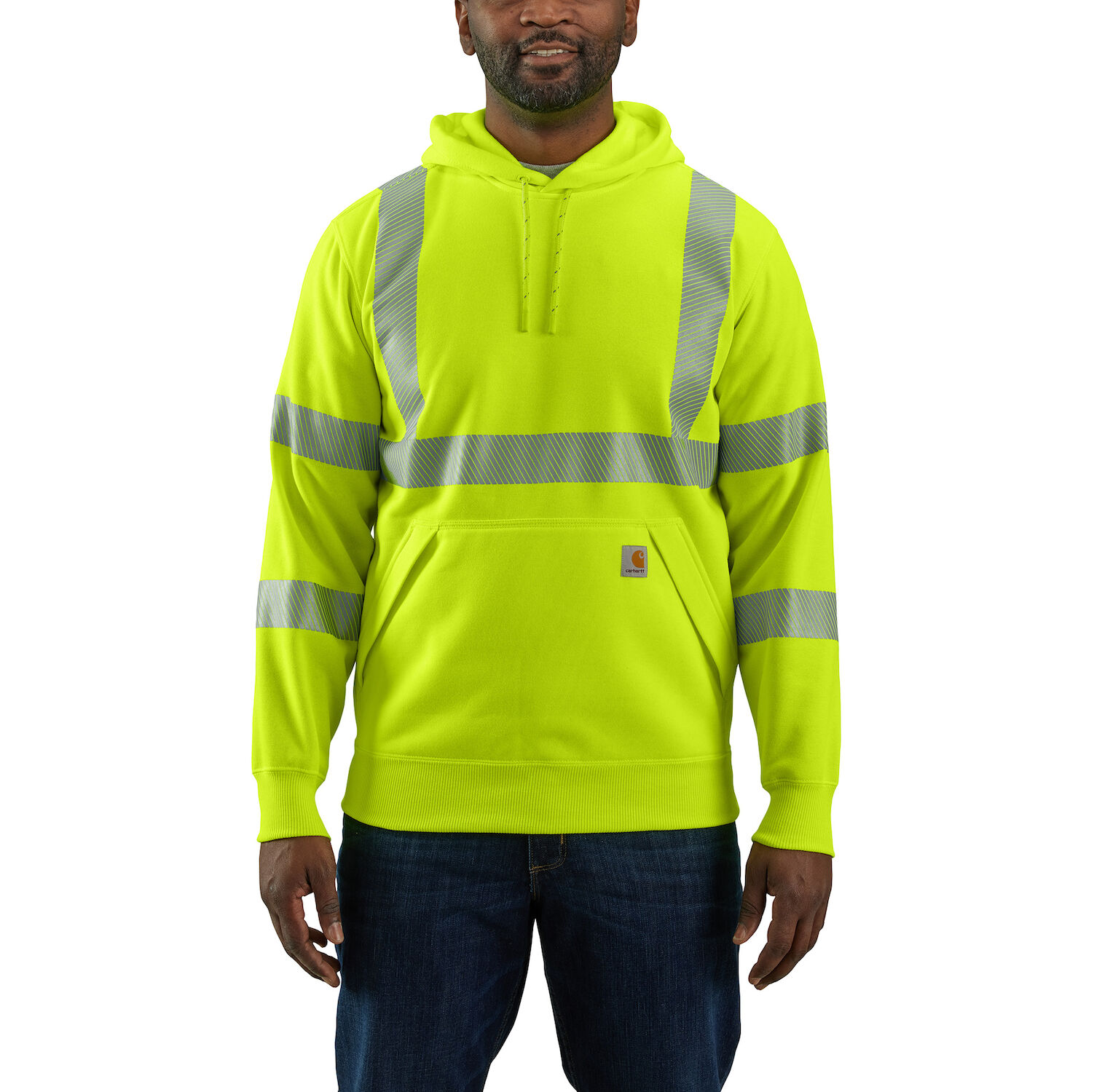Carhartt Men's High-Visibility Loose Fit Midweight Class 3 Hoodie