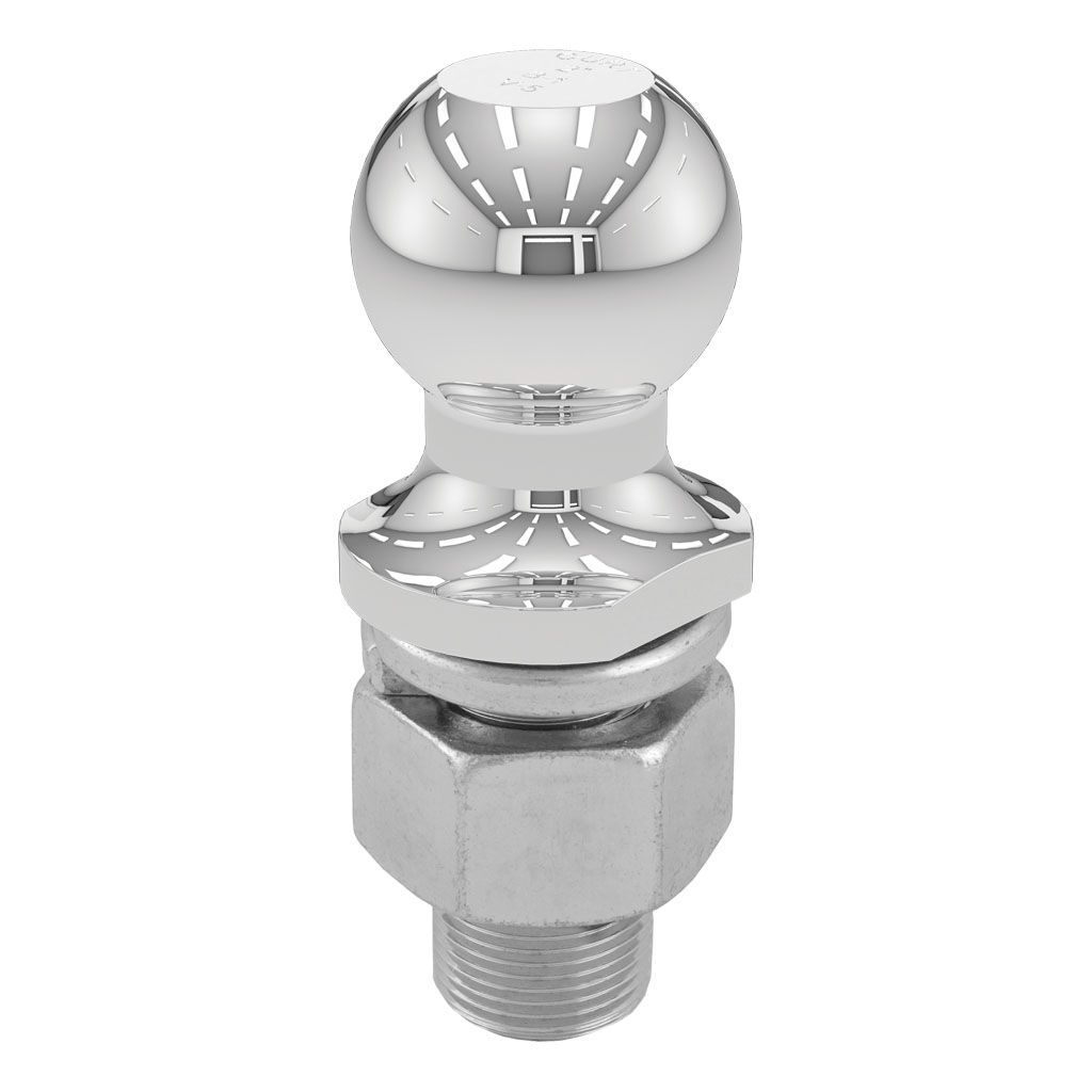 2" Trailer Ball (1-1/4" X 2-5/8" Shank, 10,000 Lbs., Chrome)