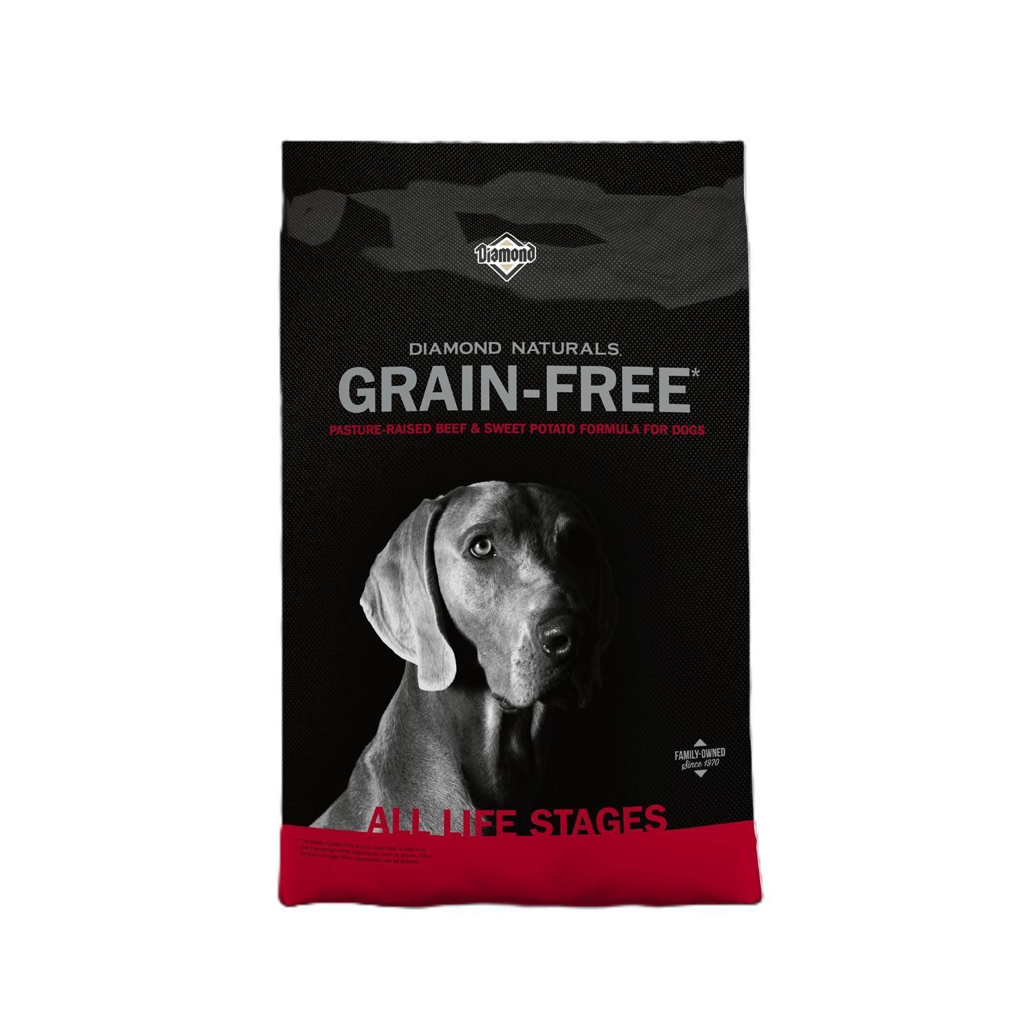 Diamond Naturals Grain-Free Pasture-Raised Beef & Sweet Potato Dog Food, 28-Lb