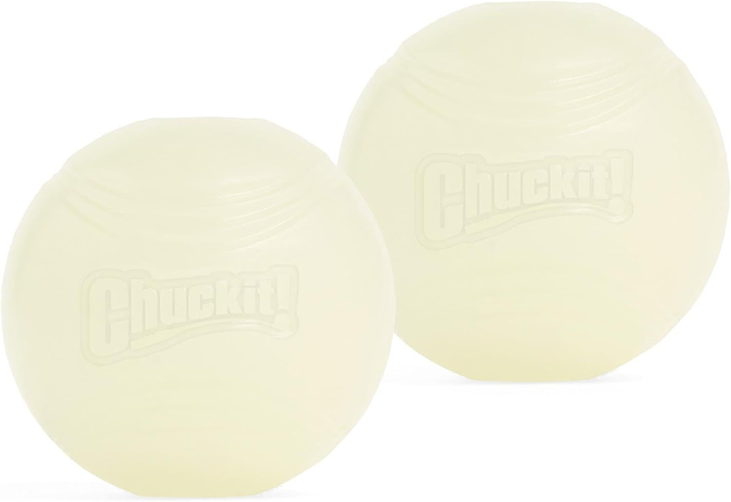 Chuckit! Medium Max Glow Balls, 2-Pk