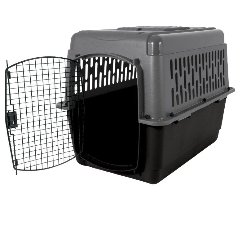 Aspen Pet Dark Grey All Purpose Pet Porter, 30-50-Lb