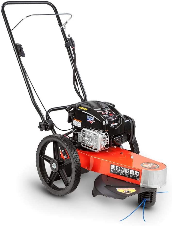 DR Power Equipment Premier 22-In Gas Walk Behind Push Trimmer Mower