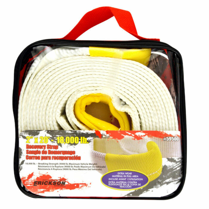 2″ X 20′ - 18,000 Lb. Recovery Strap