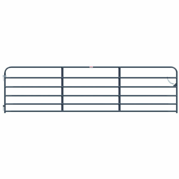 Behlen Country Gray The Heritage Round Corner Gate, 16-Ft x 50-In