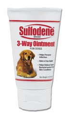 NEW! Sulfodene® Brand 3-Way Ointment for Dogs