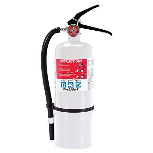 First Alert HOME2 Rechargeable Compliance UL Rated Fire Extinguisher, 5-Lb