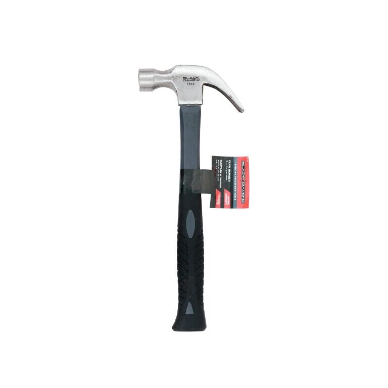 Black Diamond Fiberglass Handle Claw Hammer, 16-Oz