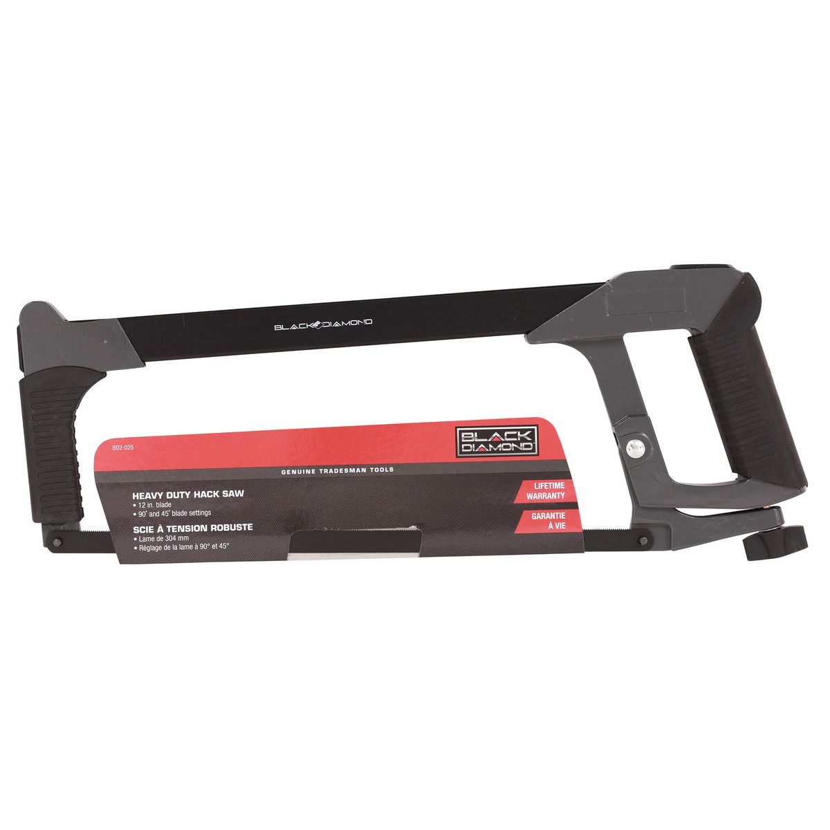 Black Diamond Hack Saw And Blade, 12-In