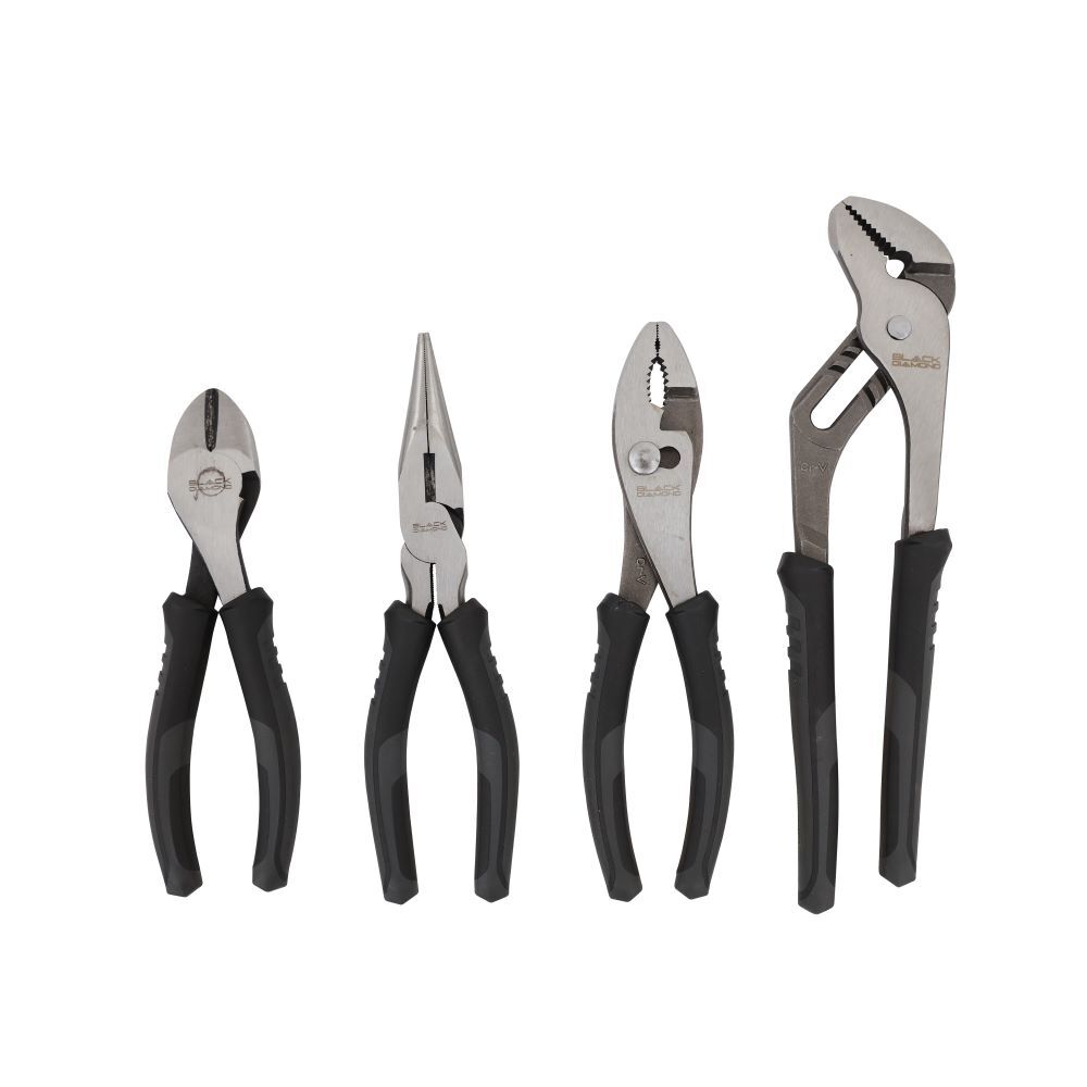 Black Diamond Heavy Duty Pliers Set, 4-Pk
