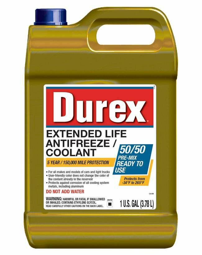 Durex 1 Gallon 50/50 Extended Life Antifreeze/Coolant