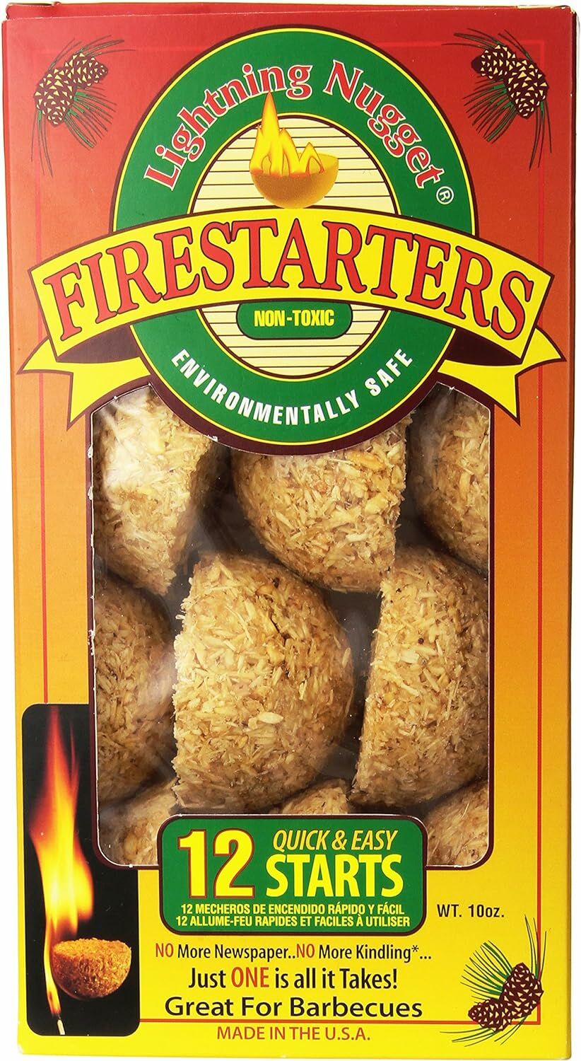 Lightning Nuggets Quick And Easy Firestarters, 12-Pk