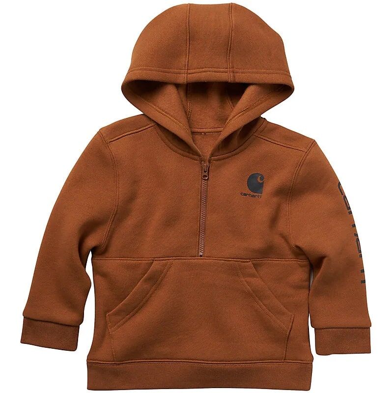 Carhartt Kids' Long Sleeve 1/2 Zip Sweatshirt