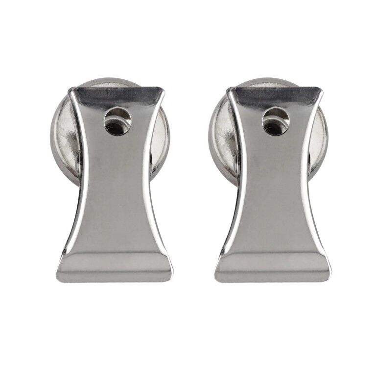 Master Magnetics Handy Clips Magnetic Metal Clips, 2-Pk