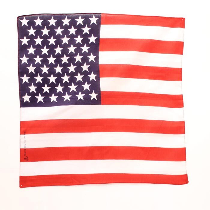 American Flag Bandana