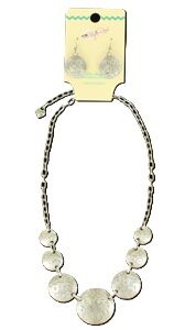 M & F Western Coin Jewelry Set