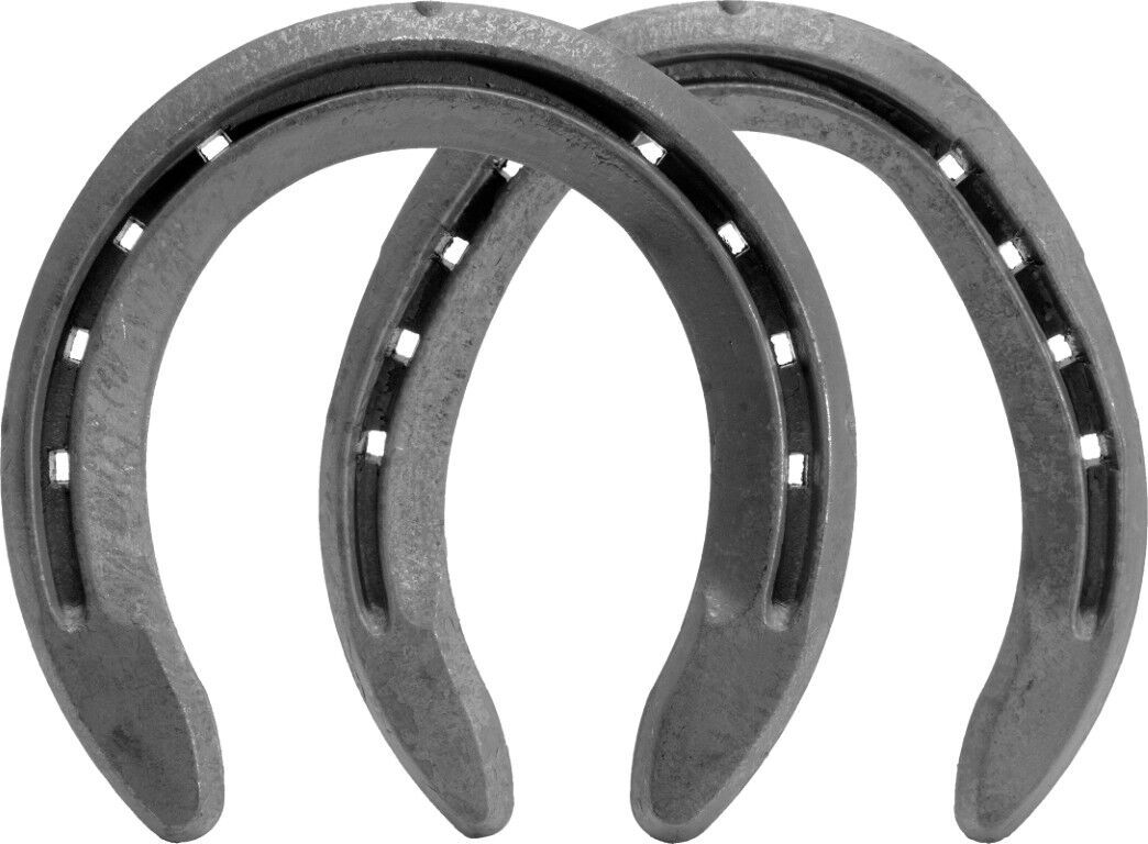 St. Croix Forge Eventer Hind Pattern Steel Horseshoe, Size 00, 2-Pk