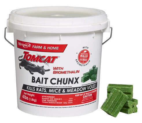 Tomcat with Bromethalin Bait Chunx, 4-Lb
