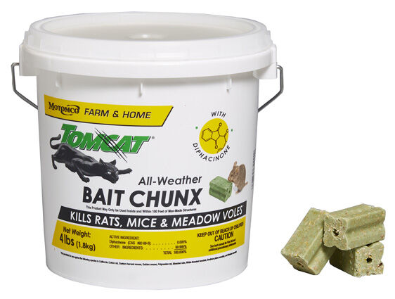 Tomcat All-Weather Bait Chunx, 4-Lb
