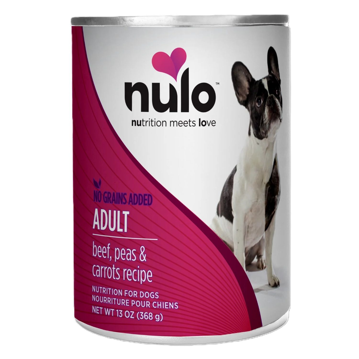 Nulo FreeStyle Beef, Peas & Carrots Recipe Dog Food, 13-Oz