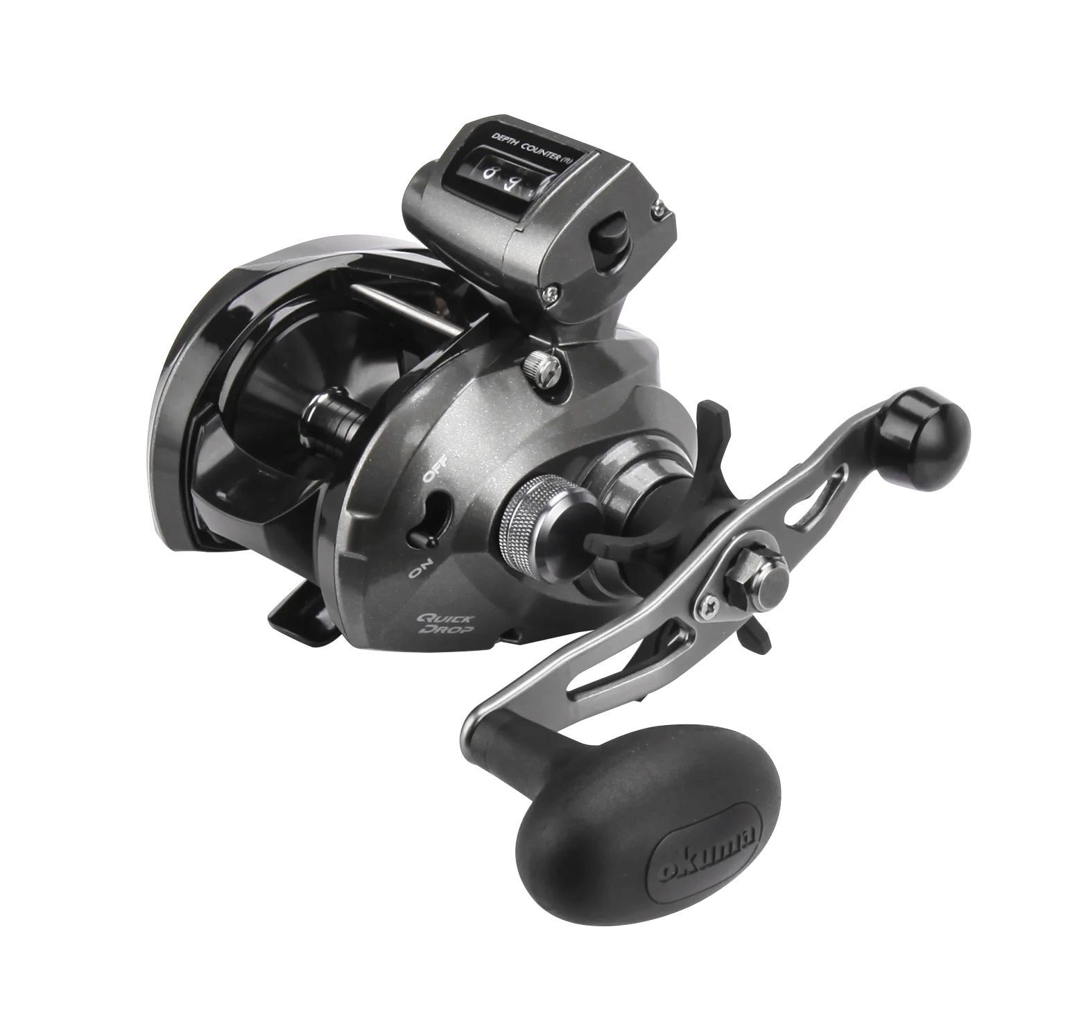 Okuma Convector Low-profile Line Counter 354 Baitcaster Reel