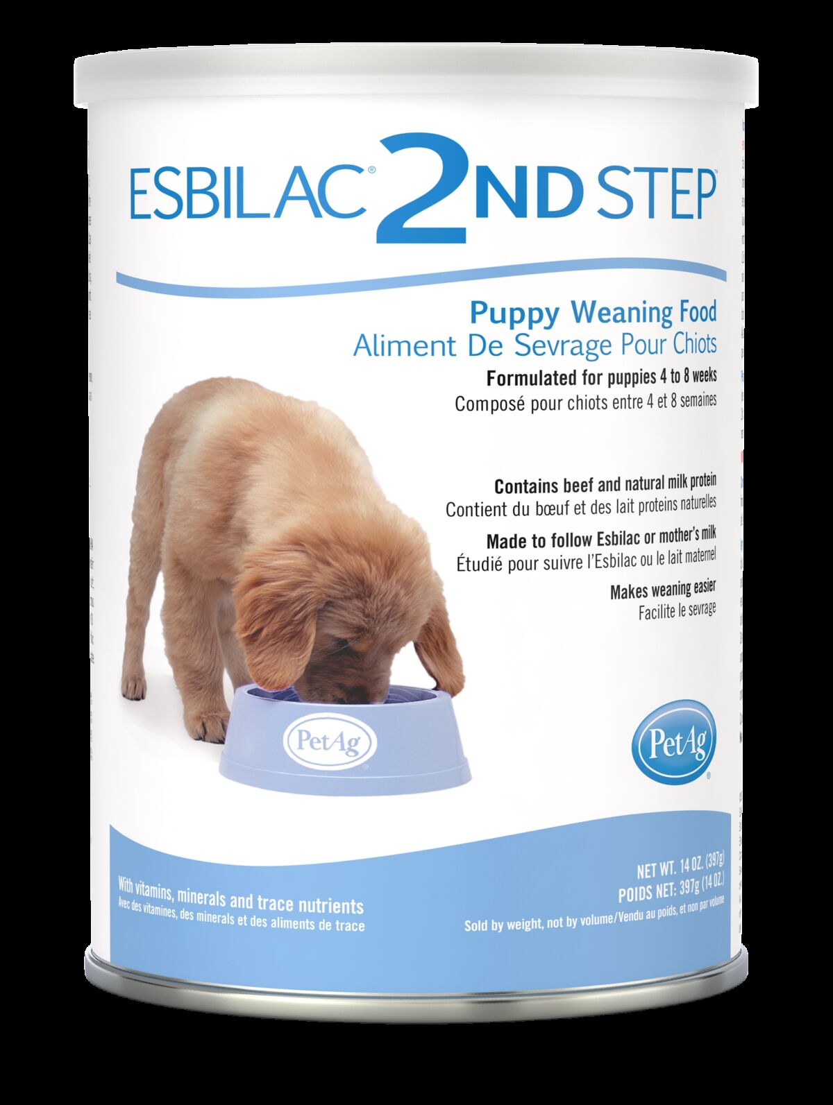 PetAg Esbilac 2nd Step Puppy Weaning Food, 14-Oz