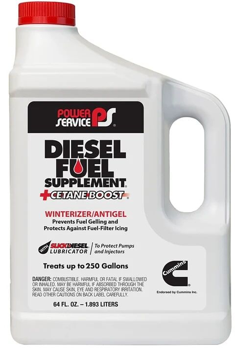 Power Service Diesel Fuel Supplement with Cetane Boost – 64 oz