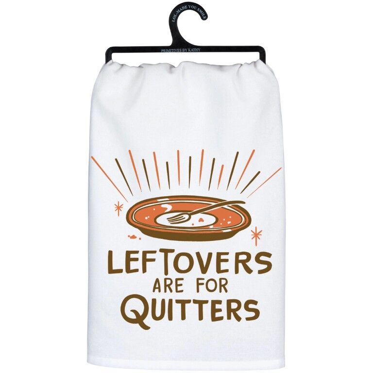Primitives By Kathy Leftovers Kitchen Towel, 28-In x 28-In