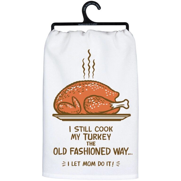 Primitives By Kathy Old Fashioned Kitchen Towel, 28-In x 28-In