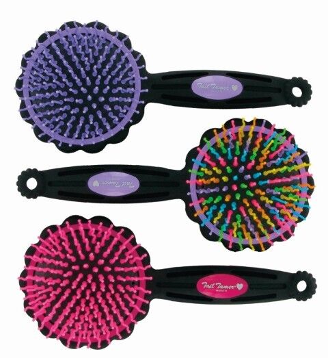 Professional's Choice Tail Tamer Flower Power Horse Brush Assorted Colors