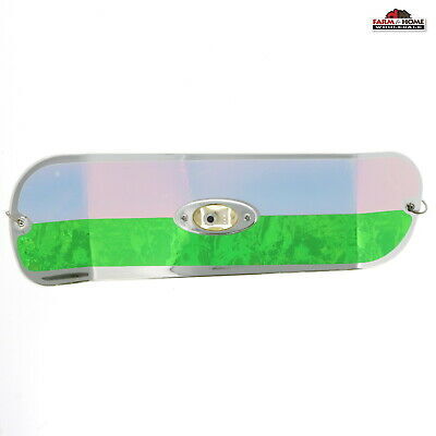Pro-Troll ProFlash Lighted Flashers Green Goblin On Chrome Back Glow Tape, 11-In
