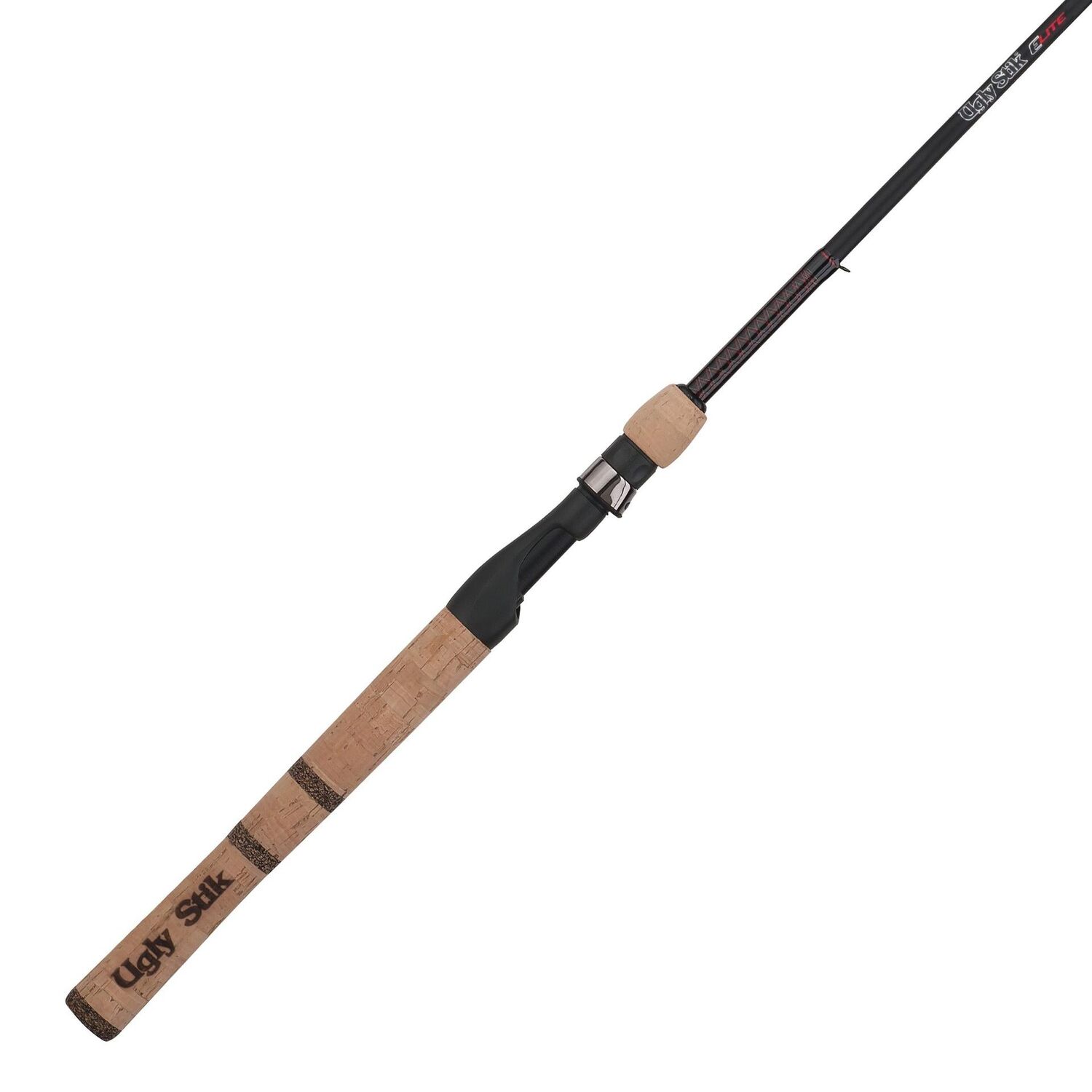 Ugly Stik Elite Spinning 6-14-Lb Rod, 6-Ft 6-In