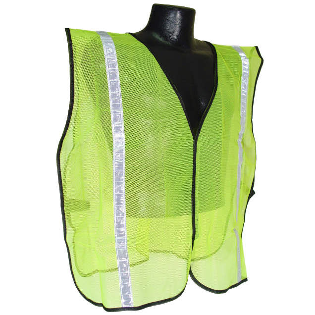 Radians Non Rated Hi-Vis Safety Vests With 1-In Tape, S/XL