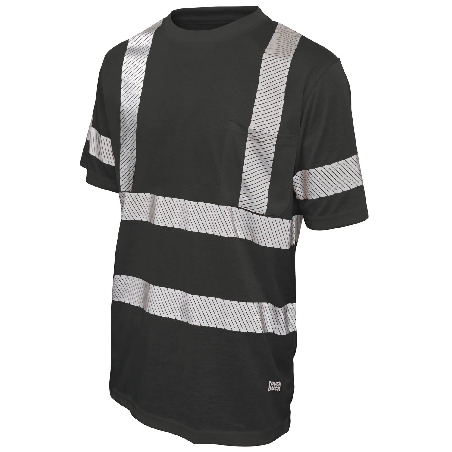 Tough Duck Men's Polyester Jersey Short Sleeve Safety T-Shirt
