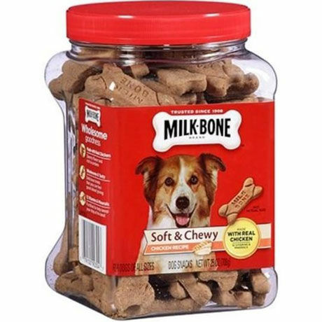 Milk Bone Chewy Chicken Dog Treats - 25 oz
