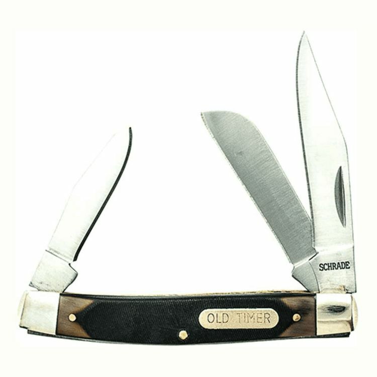 BTI Tools Old Timer 3 Blade Pocket Knife - 2.4 in