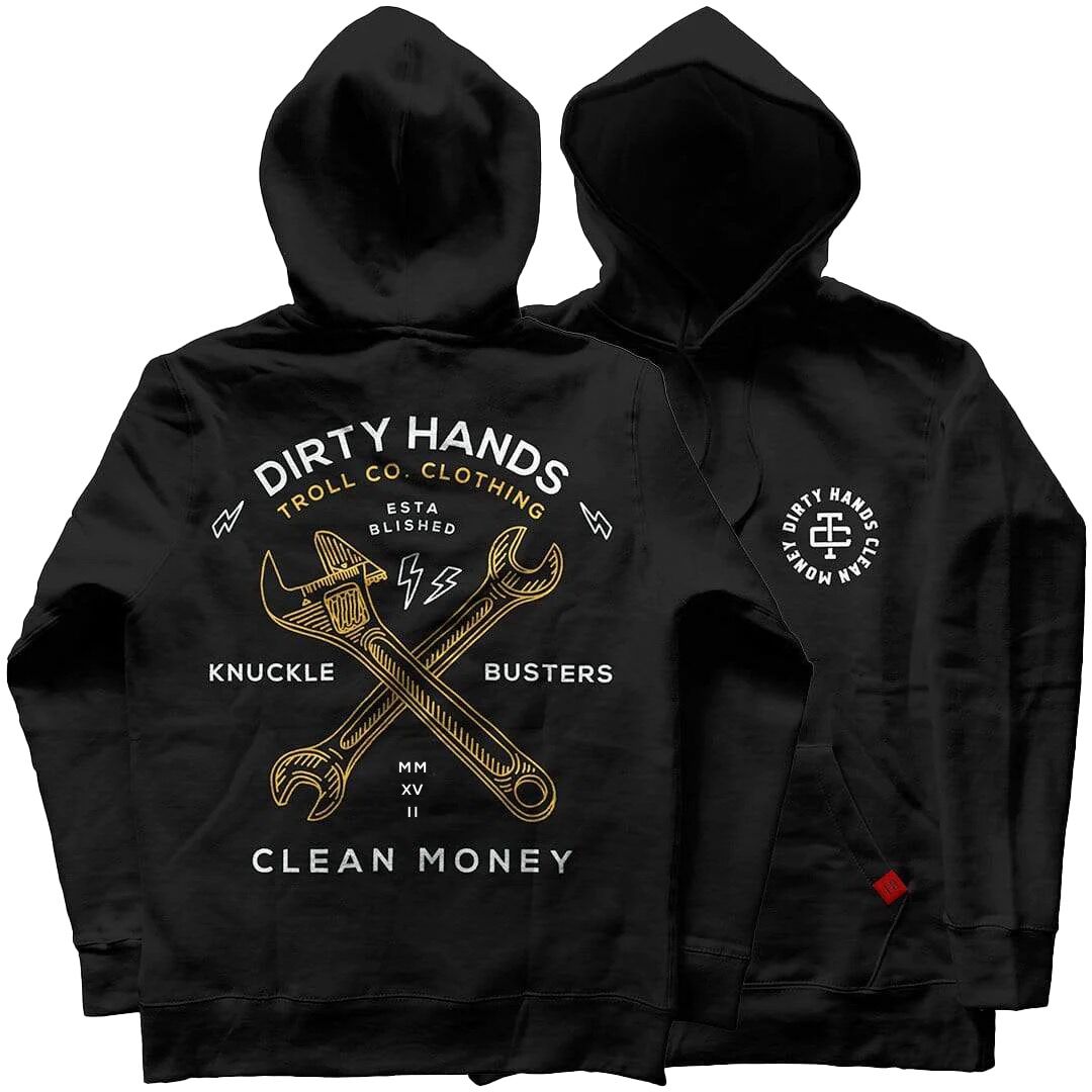 Troll Co. Men's Twisting Wrenches Hoodie