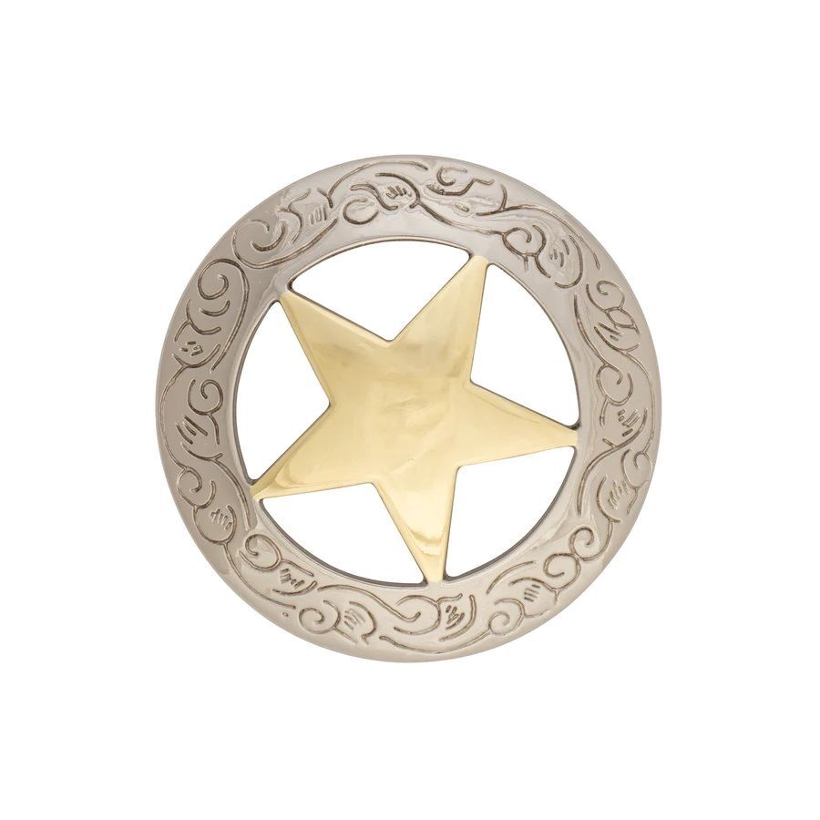 Texas Star Concho, 2"