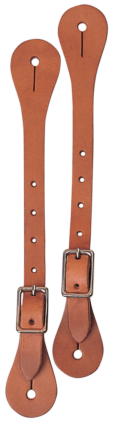 MNS RUSSET SINGLE-PLY SPUR STRAP